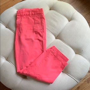 J. Crew Coral Pants